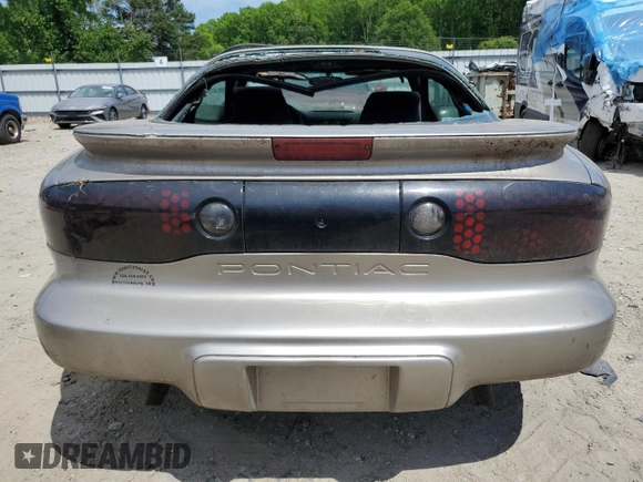 2001 Pontiac Firebird Firebird with VIN 2G2FS22KX12132170, listed as a Copart auction lot 57558535 with Not provided miles and Clean title. Bid and sale history available at DreamBid. Image 6.