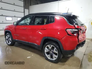 2021 Jeep Compass Limited with VIN 3C4NJDCB9MT599965, listed as a Copart auction lot 49705175 with 65,182 mi miles and Salvage Title. Bid and sale history available at carsss.com. Image 2.