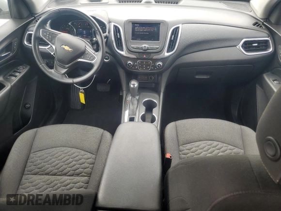 2020 Chevrolet Equinox LT with VIN 3GNAXUEVXLS515992, listed as a Copart auction lot 54659685 with 41,269 mi miles and Salvage Title. Bid and sale history available at DreamBid. Image 8.