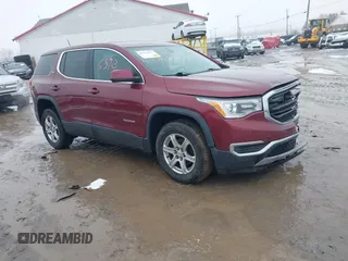 2017 GMC Acadia SLE with VIN 1GKKNKLA8HZ193469, listed as a IAAI auction lot 41576572 with 122,174 mi miles. Bid and sale history available at carsss.com. Image 1.