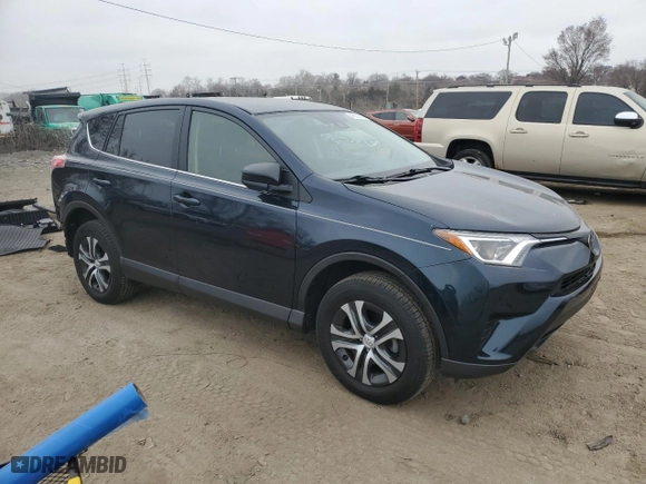 2018 Toyota RAV4 LE with VIN JTMBFREV3JJ255155, listed as a Copart auction lot 48873955 with 28,836 mi miles and Salvage Title. Bid and sale history available at carsss.com. Image 4.