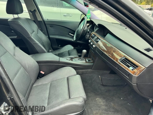2006 BMW 5 Series 550i with VIN WBANB53506CP00450, listed as a Copart auction lot 83744374 with Not Provided miles and Clean Title. Bid and sale history available at DreamBid. Image 5.