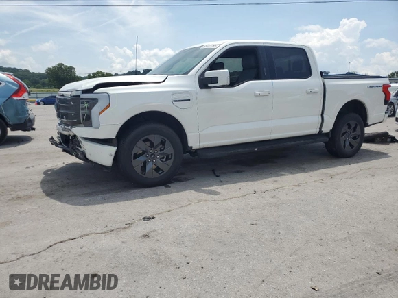 2022 Ford F-150 Lightning Pro with VIN 1FTVW1EL3NWG16146, listed as a Copart auction lot 65322785 with 68,928 mi miles and Salvage title. Bid and sale history available at DreamBid. Image 1.