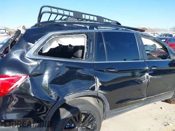 2021 Honda Pilot Special Edition with VIN 5FNYF5H22MB022187, listed as a IAAI auction lot 41715769 with 65,617 mi miles and . Bid and sale history available at DreamBid. Image 13.