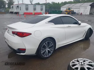 2018 Infiniti Q60 Sport with VIN JN1EV7EK9JM342991, listed as a IAAI auction lot 42485514 with 61,507 mi miles and . Bid and sale history available at DreamBid. Image 4.