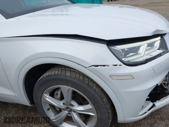 2020 Audi Q5 Premium Plus with VIN WA1BNAFY2L2014594, listed as a IAAI auction lot 41765211 with 63,600 mi miles. Bid and sale history available at carsss.com. Image 17.