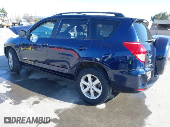 2007 Toyota RAV4 Limited with VIN JTMBK31V076016589, listed as a IAAI auction lot 41764555 with 106,114 mi miles. Bid and sale history available at carsss.com. Image 3.