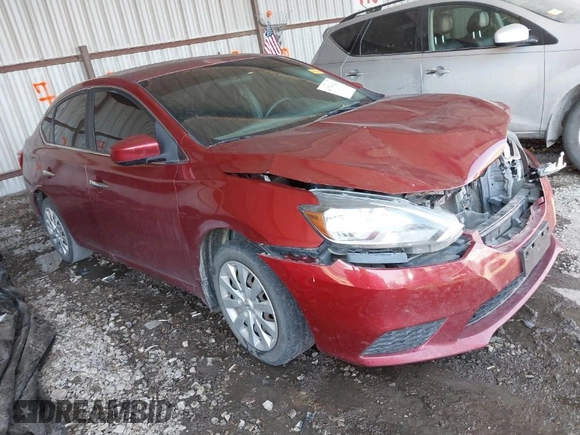 2016 Nissan Sentra S with VIN 3N1AB7AP9GY240508, listed as a IAAI auction lot 41781621 with 127,080 mi miles and . Bid and sale history available at DreamBid. Image 1.