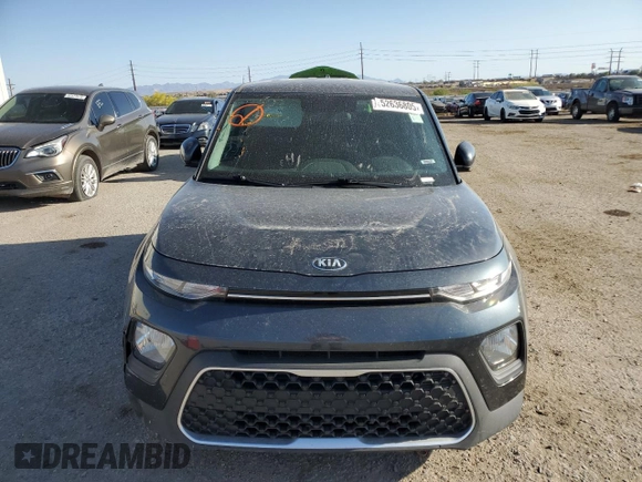 2021 Kia Soul S with VIN KNDJ23AU7M7760635, listed as a Copart auction lot 52636805 with 79,913 mi miles and Salvage Title. Bid and sale history available at DreamBid. Image 5.