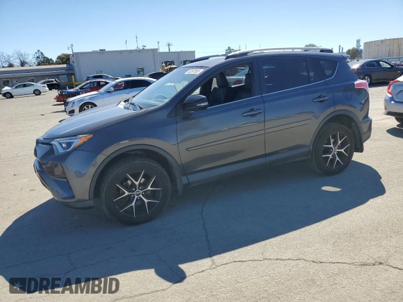 2017 Toyota RAV4 SE with VIN 2T3JFREV8HW661861, listed as a Copart auction lot 50397955 with 60,748 mi miles and Salvage title. Bid and sale history available at DreamBid. Image 1.
