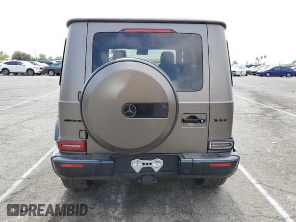 2021 Mercedes-Benz G 63 AMG with VIN W1NYC7HJ8MX392764, listed as a Copart auction lot 55893784 with 33,008 mi miles and . Bid and sale history available at DreamBid. Image 6.