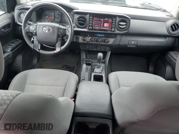2021 Toyota Tacoma SR with VIN 3TMCZ5AN3MM377922, listed as a Copart auction lot 58915695 with 62,143 mi miles and Salvage title. Bid and sale history available at DreamBid. Image 8.