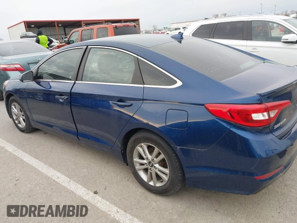 2017 Hyundai Sonata 2.4L with VIN 5NPE24AF6HH545788, listed as a IAAI auction lot 41549702 with 145,360 mi miles and . Bid and sale history available at carsss.com. Image 3.