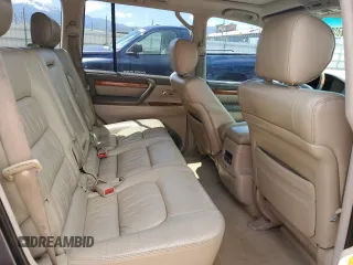2004 Lexus LX 470 z VIN JTJHT00W743541854, wystawiony jako Copart lot #58053475 z przebiegiem 311 296 mil mil oraz Tytuł czysty. Historia ofert i sprzedaży dostępna na DreamBid. Obrazek 11.