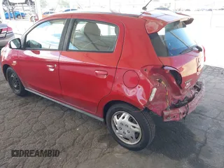 2017 Mitsubishi Mirage ES z VIN ML32A3HJ2HH021629, wystawiony jako IAAI lot #42666655 z przebiegiem 158 157 mil mil oraz . Historia ofert i sprzedaży dostępna na DreamBid. Obrazek 3.