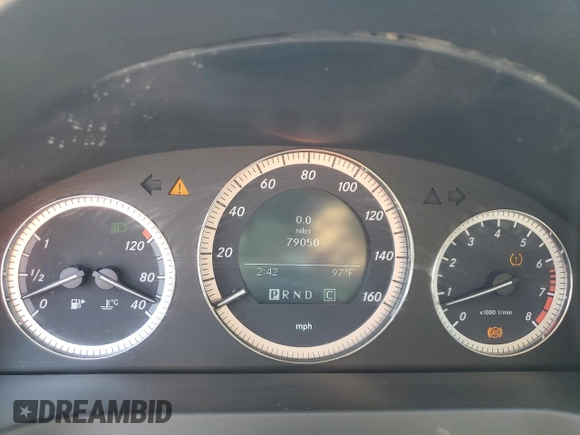 2009 Mercedes-Benz C 300 Sport с VIN WDDGF54X99R046345, выставлен на аукционе Copart как лот 51463925 с пробегом 79 050 миль миль и Списание • Salvage title. История ставок и продаж доступна на DreamBid. Изображение 9.