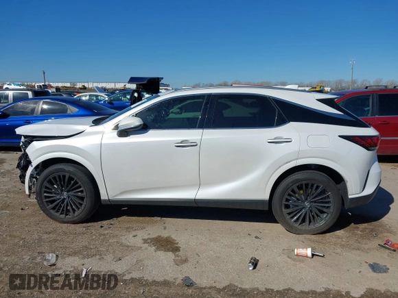 2024 Lexus RX 350 with VIN 2T2BAMBA5RC049230, listed as a IAAI auction lot 41759115 with 4,990 mi miles and . Bid and sale history available at DreamBid. Image 13.