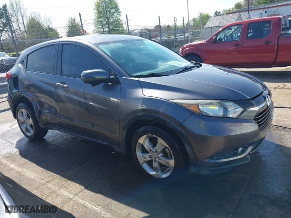 2016 Honda HR-V EX with VIN 3CZRU5H52GM706090, listed as a IAAI auction lot 41932287 with 108,261 mi miles. Bid and sale history available at carsss.com. Image 13.
