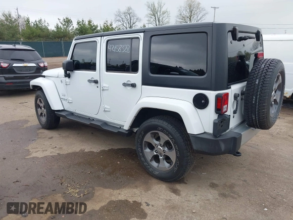 2016 Jeep Wrangler Unlimited Sahara с VIN 1C4HJWEG8GL345391, выставлен на аукционе IAAI как лот 42158328 с пробегом 61 020 миль миль и . История ставок и продаж доступна на DreamBid. Изображение 3.