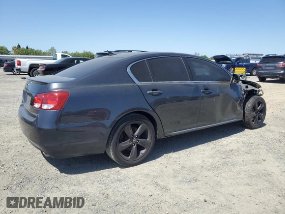 2008 Lexus GS 350 with VIN JTHBE96S680037295, listed as a Copart auction lot 50743905 with 164,604 mi miles and Clean Title. Bid and sale history available at carsss.com. Image 3.