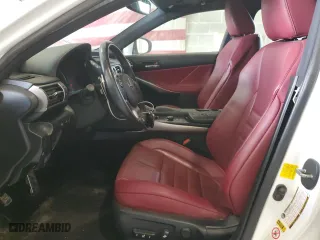 2014 Lexus IS 250 with VIN JTHCF1D22E5012950, listed as a Copart auction lot 50424565 with 183,069 mi miles and Salvage Title. Bid and sale history available at carsss.com. Image 7.