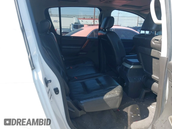 2005 Infiniti QX56 with VIN 5N3AA08A05N801653, listed as a IAAI auction lot 41992769 with 133,373 mi miles. Bid and sale history available at carsss.com. Image 8.