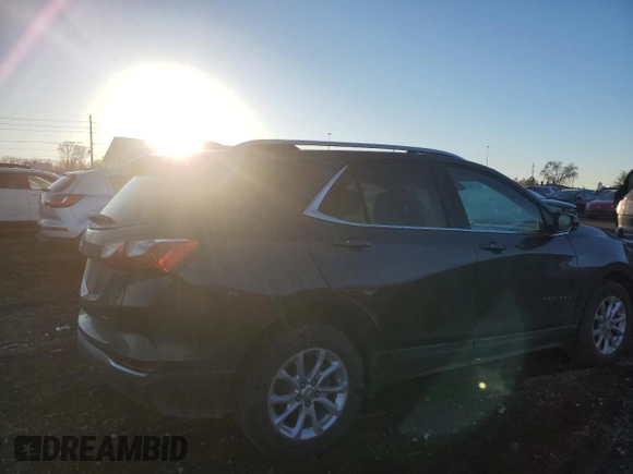 2018 Chevrolet Equinox LT with VIN 3GNAXSEV1JL110230, listed as a Copart auction lot 43419175 with 145,525 mi miles and Salvage Title. Bid and sale history available at carsss.com. Image 3.