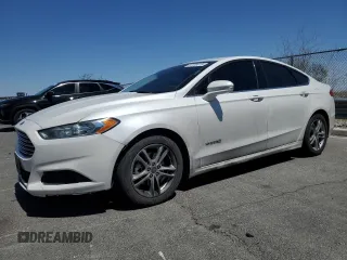 2016 Ford Fusion SE Hybrid with VIN 3FA6P0LU4GR259692, listed as a Copart auction lot 57100415 with 154,051 mi miles and Salvage title. Bid and sale history available at DreamBid. Image 1.