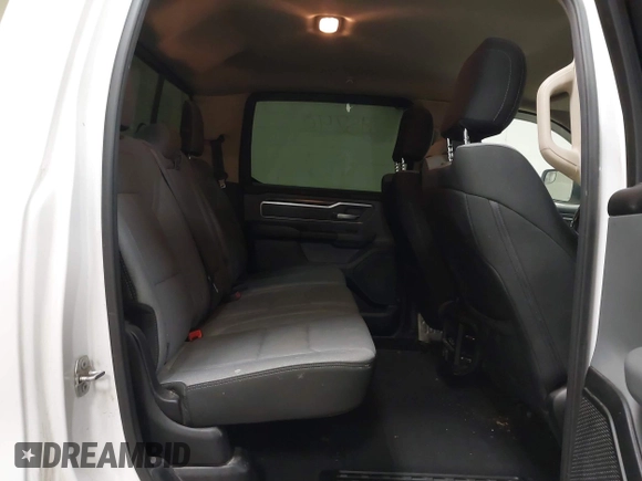 2019 Ram 1500 Big Horn/Lone Star with VIN 1C6SRFFT7KN645776, listed as a IAAI auction lot 41395240 with 136,068 mi miles. Bid and sale history available at carsss.com. Image 8.