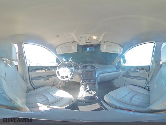2015 Buick Enclave Leather with VIN 5GAKRBKD2FJ166650, listed as a Copart auction lot 46887895 with 100,258 mi miles and Salvage Title. Bid and sale history available at carsss.com. Image 16.
