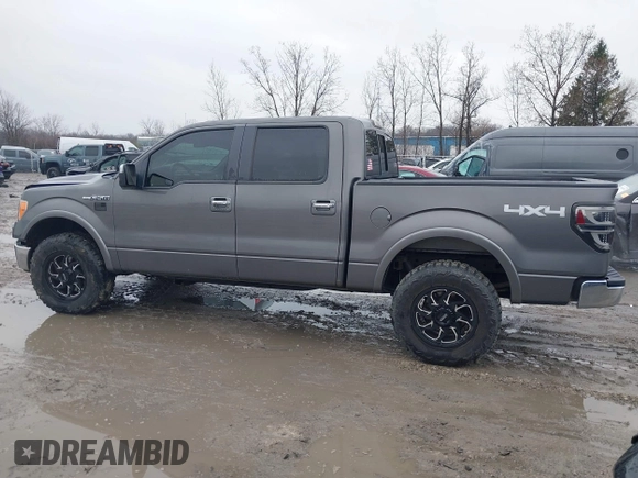 2013 Ford F-150 XL with VIN 1FTFW1EF4DKE38347, listed as a IAAI auction lot 42004717 with 111,227 mi miles. Bid and sale history available at carsss.com. Image 3.