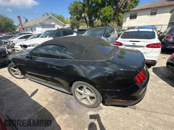 2017 Ford Mustang V6 with VIN 1FATP8EM9H5270027, listed as a Copart auction lot 47421964 with 54,822 mi miles and . Bid and sale history available at carsss.com. Image 3.