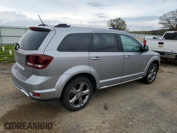 2017 Dodge Journey Crossroad Plus с VIN 3C4PDDGG2HT548531, выставлен на аукционе Copart как лот 55330285 с пробегом 102 140 миль миль и Чистый • Clean title. История ставок и продаж доступна на DreamBid. Изображение 3.