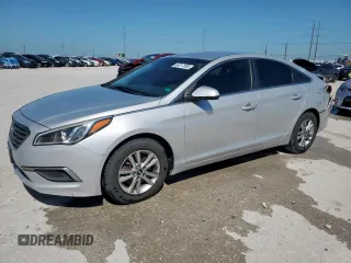 2017 Hyundai Sonata 2.4L z VIN 5NPE24AF2HH568856, wystawiony jako Copart lot #54017895 z przebiegiem 91 918 mil mil oraz Czysty tytuł • Clean title. Historia ofert i sprzedaży dostępna na DreamBid. Obrazek 1.
