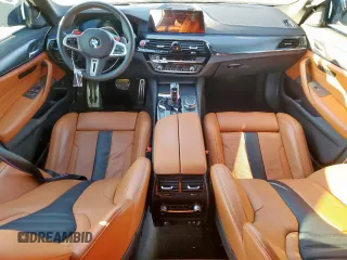 2020 BMW M5 Competition z VIN WBSJF0C00LCD24854, wystawiony jako Copart lot #47097375 z przebiegiem 32 610 mil mil oraz Szkoda całkowita • Salvage title. Historia ofert i sprzedaży dostępna na DreamBid. Obrazek 8.