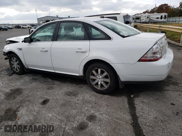 2008 Ford Taurus SEL with VIN 1FAHP24W08G155388, listed as a Copart auction lot 77678344 with 122,610 mi miles and Salvage Title. Bid and sale history available at carsss.com. Image 2.