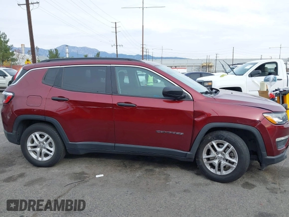 2020 Jeep Compass Sport с VIN 3C4NJCAB6LT241931, выставлен на аукционе IAAI как лот 40983266 с пробегом 148 450 миль миль и . История ставок и продаж доступна на DreamBid. Изображение 17.