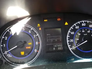 2011 Infiniti G25 x with VIN JN1DV6AR9BM651242, listed as a Copart auction lot 81480534 with 147,492 mi miles and Salvage Title. Bid and sale history available at DreamBid. Image 9.