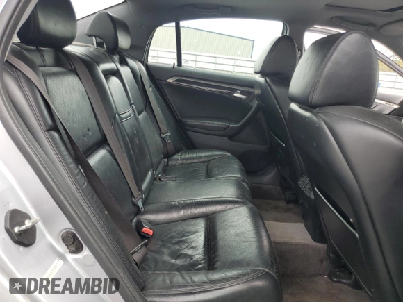 2005 Acura TL with VIN 19UUA66235A034737, listed as a Copart auction lot 51227955 with 188,001 mi miles and Salvage Title. Bid and sale history available at carsss.com. Image 10.