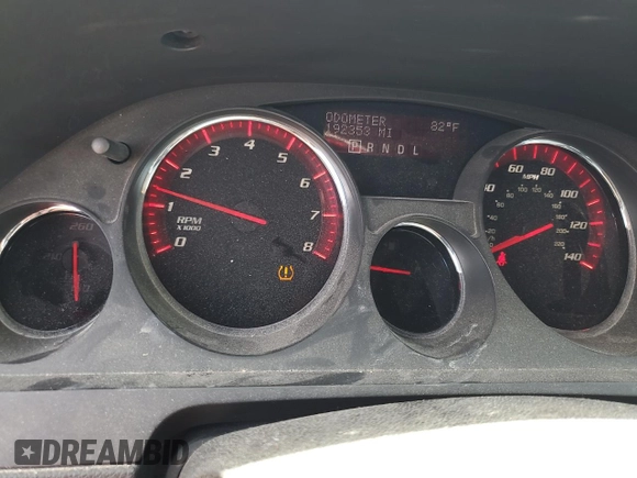 2007 GMC Acadia SLE z VIN 1GKEV13737J142664, wystawiony jako Copart lot #56377415 z przebiegiem 192 353 mil mil oraz Szkoda całkowita • Salvage title. Historia ofert i sprzedaży dostępna na DreamBid. Obrazek 9.