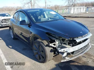 2023 Tesla Model Y Long Range with VIN 7SAYGAEE3PF925928, listed as a IAAI auction lot 41753910 with Not provided miles and . Bid and sale history available at DreamBid. Image 1.