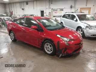 2018 Toyota Prius Two with VIN JTDKBRFU5J3081353, listed as a IAAI auction lot 41860691 with 167,091 mi miles. Bid and sale history available at carsss.com. Image 1.