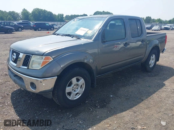 2005 Nissan Frontier LE with VIN 1N6AD07W35C438405, listed as a IAAI auction lot 42469804 with 128,472 mi miles and . Bid and sale history available at DreamBid. Image 2.