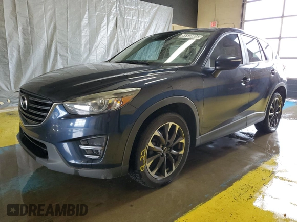 2016 Mazda CX-5 Grand Touring with VIN JM3KE4DY0G0813499, listed as a Copart auction lot 54174805 with 116,709 mi miles and Clean Title. Bid and sale history available at carsss.com. Image 1.