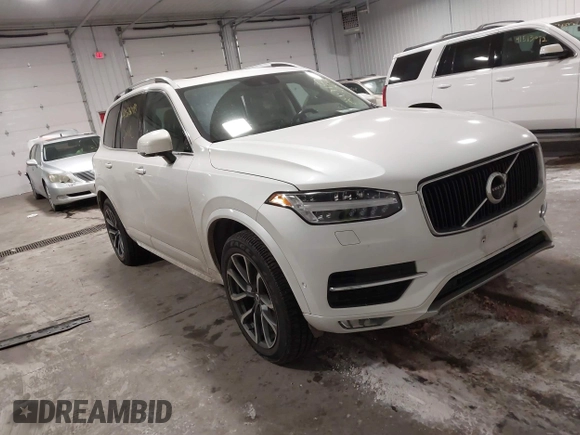 2016 Volvo XC90 T6 Momentum with VIN YV4A22PK6G1088555, listed as a IAAI auction lot 41526090 with 99,877 mi miles. Bid and sale history available at carsss.com. Image 1.