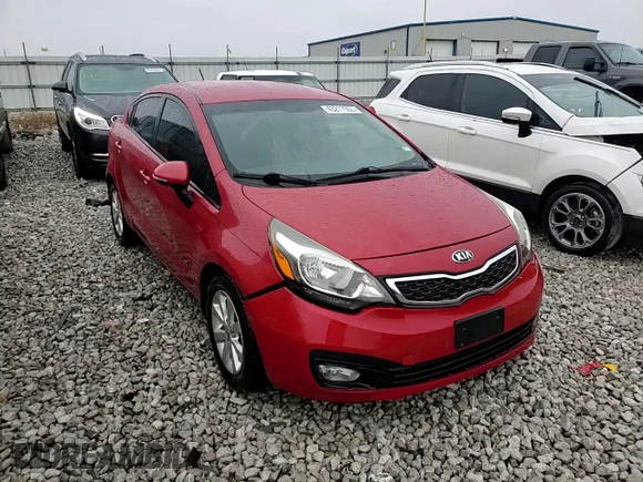 2015 Kia Rio EX with VIN KNADN4A34F6448442, listed as a Copart auction lot 43217555 with 111,082 mi miles and Salvage Title. Bid and sale history available at carsss.com. Image 11.