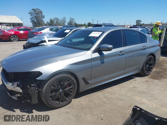 2023 BMW 5 Series 530i with VIN WBA53BH0XPCN25845, listed as a IAAI auction lot 42226987 with 25,717 mi miles and . Bid and sale history available at DreamBid. Image 15.