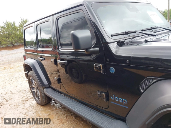2024 Jeep Wrangler Willys z VIN 1C4RJXN60RW317717, wystawiony jako IAAI lot #42017788 z przebiegiem 10 096 mil mil oraz . Historia ofert i sprzedaży dostępna na DreamBid. Obrazek 13.