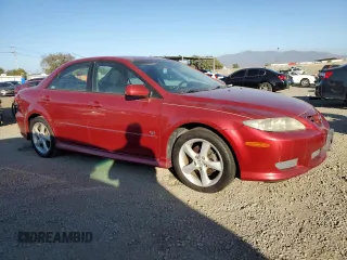 2005 Mazda 6 Sport S with VIN 1YVHP80D755M17362, listed as a Copart auction lot 86818954 with 87,962 mi miles and Clean Title. Bid and sale history available at DreamBid. Image 4.