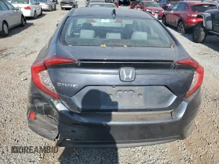 2017 Honda Civic EX-T with VIN 19XFC1E36HE019696, listed as a Copart auction lot 78123564 with 79,698 mi miles and Salvage Title. Bid and sale history available at DreamBid. Image 6.